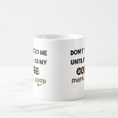 Lustiger Kaffee kacken Tasse (Mittel)