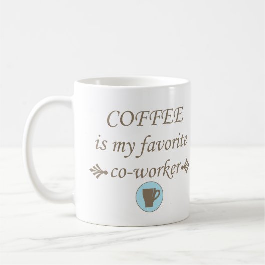 Lustiger Kaffee Kaffeetasse (Links)
