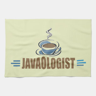 Lustiger Kaffee Küchentuch