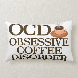 Lustiger Kaffee Lendenkissen