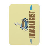 Lustiger Kaffee Magnet (Vertikal)