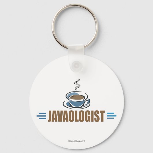 Lustiger Kaffee Schlüsselanhänger (Vorderseite)