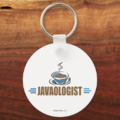 Lustiger Kaffee Schlüsselanhänger (Vorderseite)