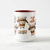 Lustiger Kaffee-Spaß Tasse (Zentrum)