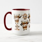 Lustiger Kaffee-Spaß Tasse (Links)
