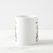 Lustiger Kaffee und Aliens Kaffeetasse (Mittel)
