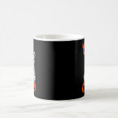 Lustiger Kaffee und Gepard Retro Vintage Tier Kaffeetasse (Mittel)