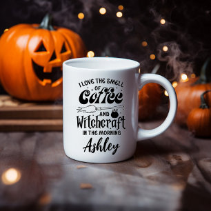 Lustiger Kaffee und Hexerei Tasse