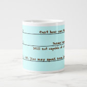 Lustiger Kaffee wachen Tasse auf (Vorderseite)