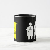Lustiger Kaffeebecher 'Gib Mir Eine Pause' Tasse (Zentrum)