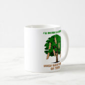 Lustiger Kaffeebecher Humor Speckbaum Kaffeetasse (VorderseiteRechts)