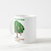 Lustiger Kaffeebecher Humor Speckbaum Kaffeetasse (Vorderseite Links)