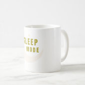 Lustiger Kaffeebecher im Schlafmodus Kaffeetasse (VorderseiteRechts)