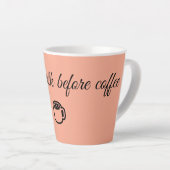 Lustiger Kaffeebecher ☕ Milchtasse (Rechte Ecke)