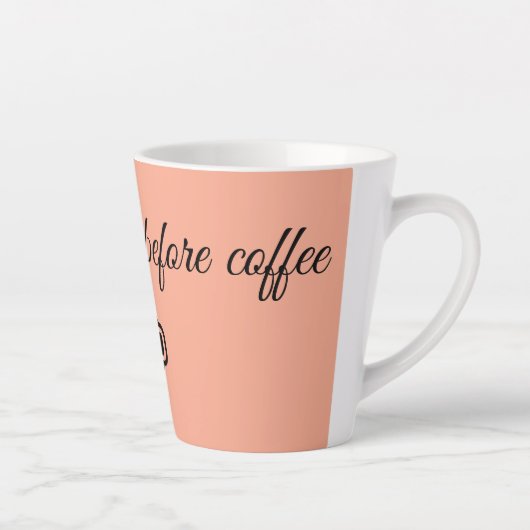 Lustiger Kaffeebecher ☕ Milchtasse (Rechts)