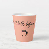 Lustiger Kaffeebecher ☕ Milchtasse (Vorderseite)