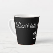 Lustiger Kaffeebecher ☕ Milchtasse (Linke Ecke)