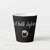 Lustiger Kaffeebecher ☕ Milchtasse (Vorderseite)