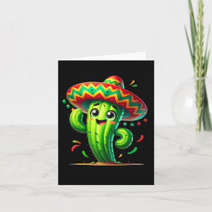 Lustiger Kaktus Cinco De Mayo Jungen Kleinkind Kin Karte