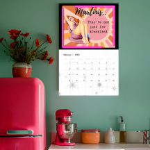 Lustiger Kalender für sie Geschenk beste Freundin 