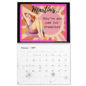 Lustiger Kalender für sie Geschenk Freund Retro "E (Feb 2027)