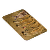 Lustiger Kaninchen-Erdmännchen-Magnet Magnet (Rechte Seite)