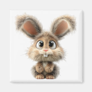 Lustiger Kaninchen-Kühlschrankmagnet Magnet