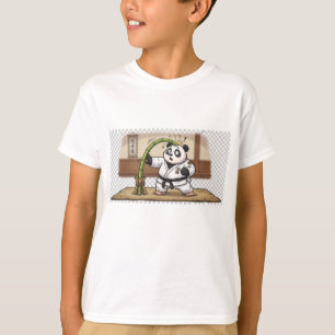 Lustiger Karate-Panda-Märtyrer-Karate-Unfall T-Shirt