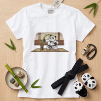 Lustiger Karate-Panda-Märtyrer-Kunst-Fail