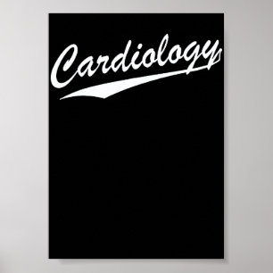 Lustiger Kardiologie-Medizinischer Assistent Techn Poster