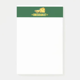 Lustiger Käse KÄSEOLOGE Post-it Klebezettel