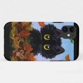 Lustiger Katzen-Fall-Mäuseherbst verlässt Case-Mate iPhone Hülle (Rückseite (Horizontal))