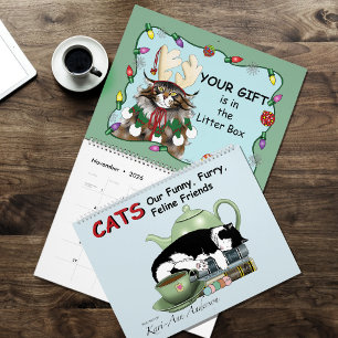 Lustiger Katzen Humor Kalender 2026