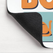 Lustiger Katzen- und Computermaus-Humor-Büro Mousepad (Ecke)