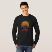 Lustiger Katzenboss T-Shirt (Vorne ganz)