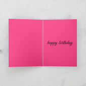 Lustiger Katzengeburtstag Karte (Innenseite)