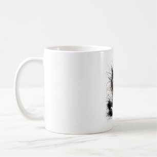 Lustiger Katzenkunst-Druck Geburtstag, Weihnachten Kaffeetasse