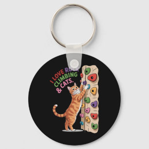 Lustiger Katzenliebhaber Indoor-Abenteuer Humor Kl Schlüsselanhänger