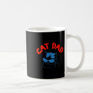 Lustiger Katzenpapa Club 2 seitig Leben ist besser Kaffeetasse