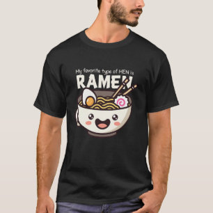 Lustiger Kawaii-Ramen-Foodie-Witz Meine Lieblingsa T-Shirt