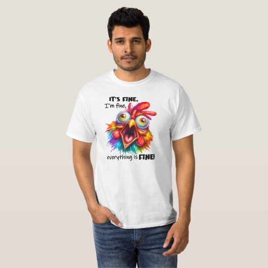 Lustiger Keep oder Design-your-own-Tee T-Shirt (Vorne ganz)