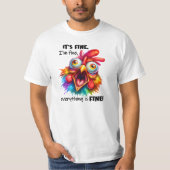 Lustiger Keep oder Design-your-own-Tee T-Shirt (Vorderseite)