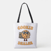Lustiger Keksverkäufer Backen Tasche (Rückseite)