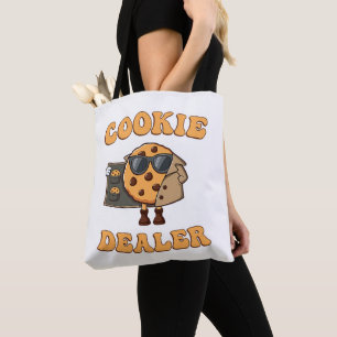 Lustiger Keksverkäufer Backen Tasche