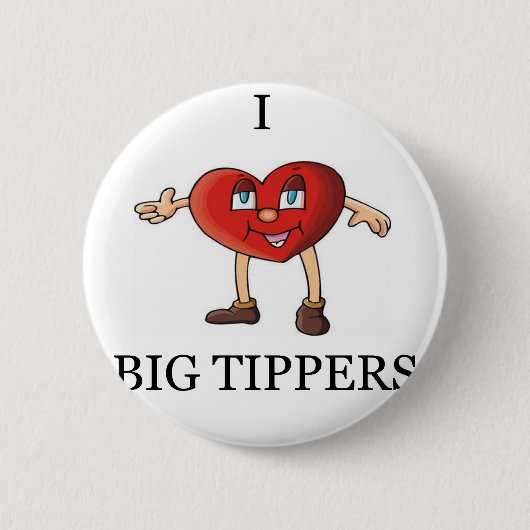 lustiger Kellnerinwitz Button (Vorderseite)