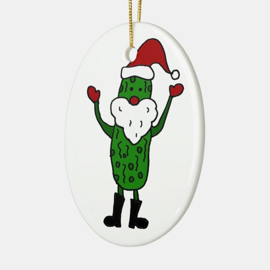 Lustiger Keramik Ornament (Links)