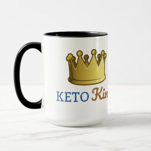 Lustiger Keton-König Crown Tasse (Links)