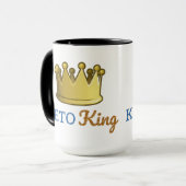 Lustiger Keton-König Crown Tasse (Vorderseite Links)