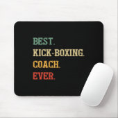 Lustiger Kickbox-Trainer-Geschenk Best Kickboxing Mousepad (Mit Mouse)
