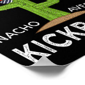 Lustiger Kickboxer-Meme Lustiges Kickboxen  Poster (Ecke)